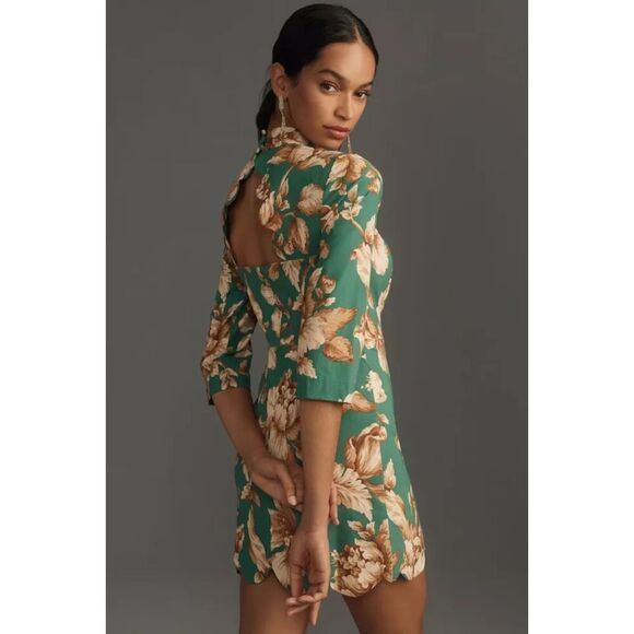 Maeve by Anthropologie  Mock-Neck Stretch Shift Mini Dress - Picture 2 of 16